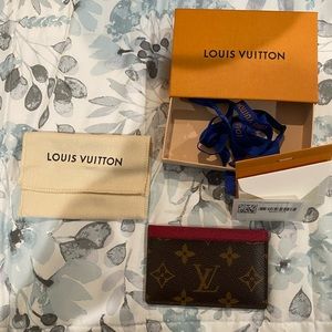 Louis vuitton card case